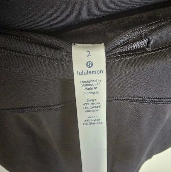 Lululemon Train Times 7/8 Pant Black Size 2 - Picture 4 of 10